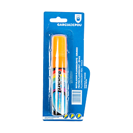 Rotulador fluorescente grueso naranja fieltro (1 unid.)