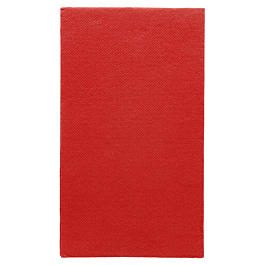 Servilletas ecolabel p.1 / 6 'double point' 18 g / m2 30x40 cm rojo tissue (1500 unid.)