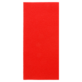 Servilletas plegado 1 / 8 55 g / m2 40x40 cm rojo airlaid (700 unid.)