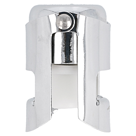Tapón botellas cava ø 3,5x5,5 cm plateado hierro (1 unid.)