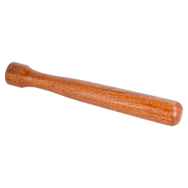 Mano de mortero para coctelería 2,5x20,5 cm marrón madera (1 unid.)