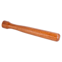 Mano de mortero para coctelería 2,5x20,5 cm marrón madera (1 unid.)