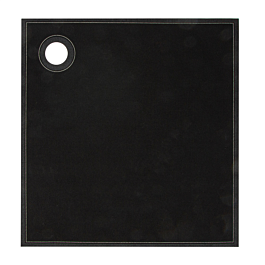 12 u. paños en rollo 'cubi-drap' 40x40 cm negro algodón (1 unid.)