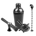 Maletín barman 500 ml 30x22x8,5 cm negro inox (1 unid.)