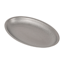 Platos ovales 'artinox' 700 ml 30x18,2x2,7 cm plateado inox (6 unid.)