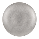 Platos llanos 'artinox' ø13x1,3 cm plateado inox (10 unid.)