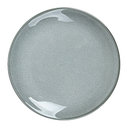 Platos 'akala' ø21x14,5x2,7 cm gris verdoso stoneware (6 unid.)