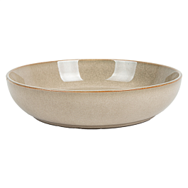 Platos hondos 'akala' 630 ml ø20x4,5 cm beige stoneware (6 unid.)