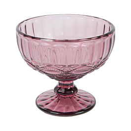 Copas para postres vintage 'waki glass' 380 ml ø12x10.5 cm lavanda cristal (6 unid.)