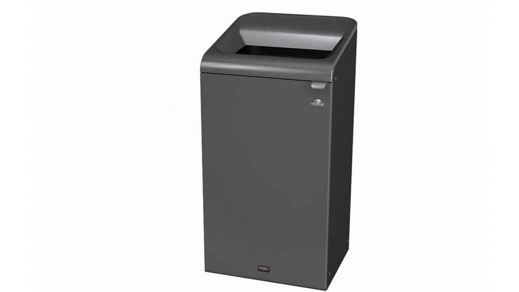 Contenedor Acero Configure™ Sistema  de Reciclaje Modular de Rubbermaid Base 87l