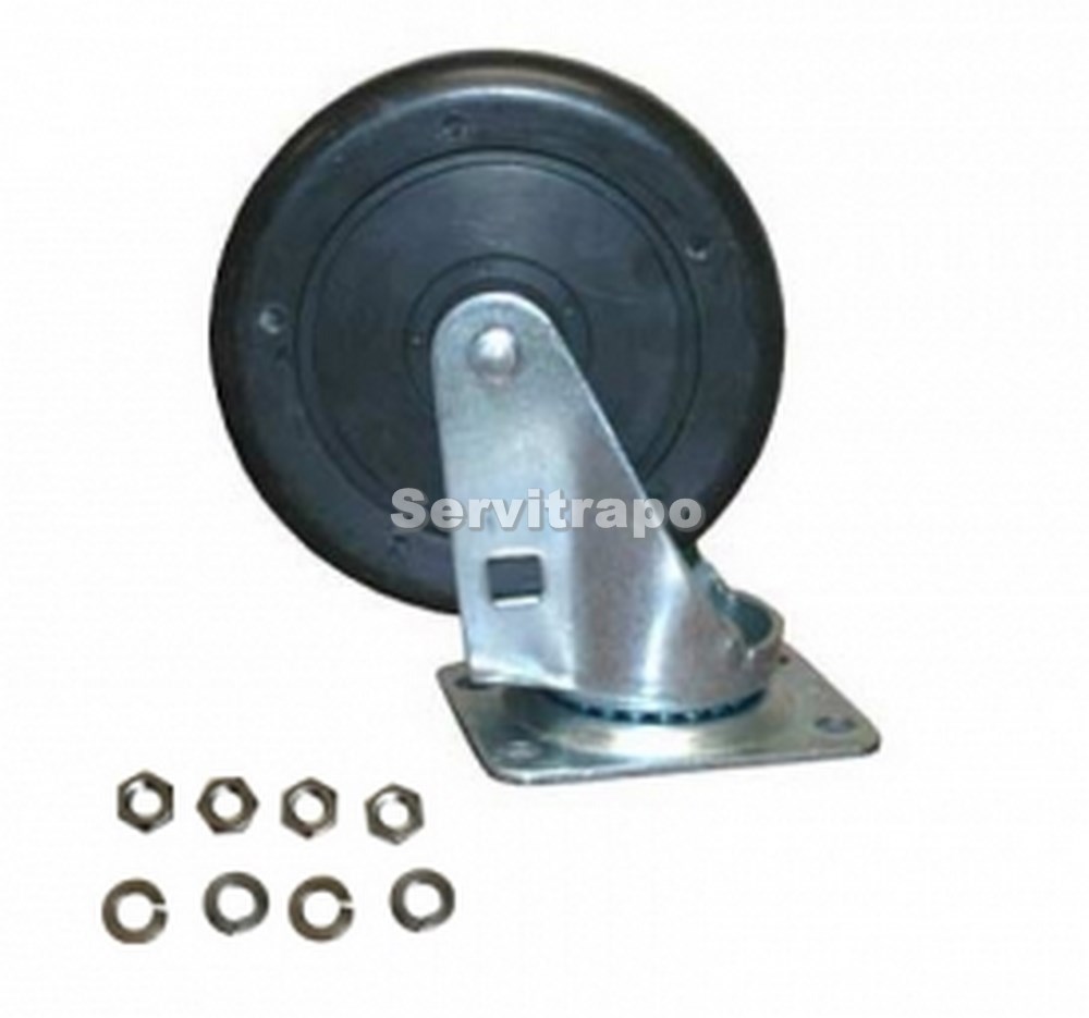 Rueda Pivotante Giratoria Rubbermaid