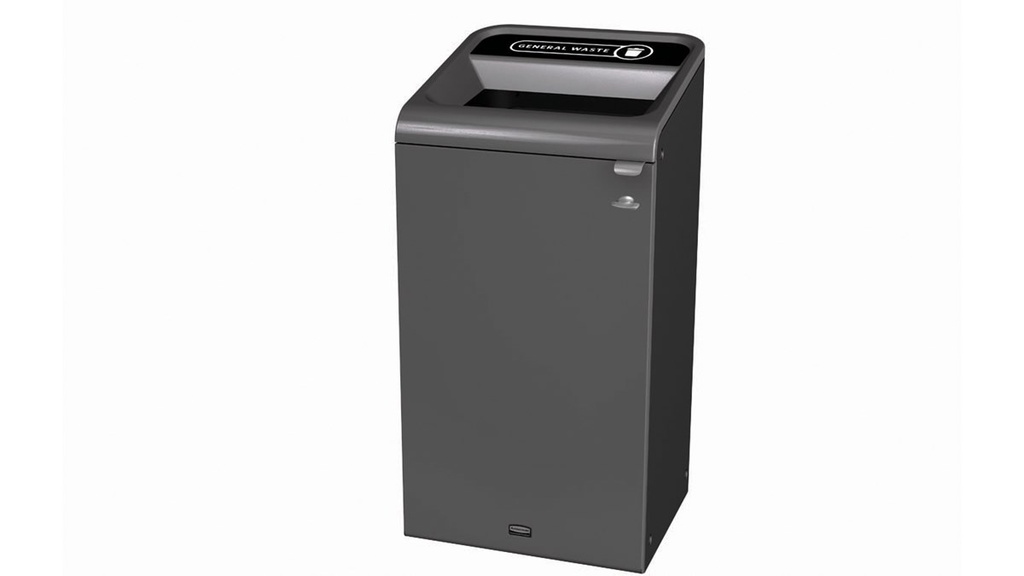 Contenedor Acero Configure™ para  Residuos Generales de 87 L Inglés & General Waste