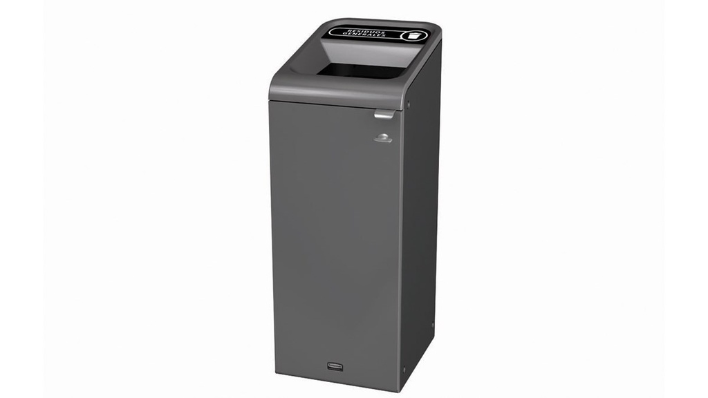 Contenedor Acero Configure™ para  Residuos Generales de 57 L Español