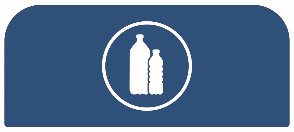 Pegatina Contenedor Acero Configure™ para Papel de 57 L