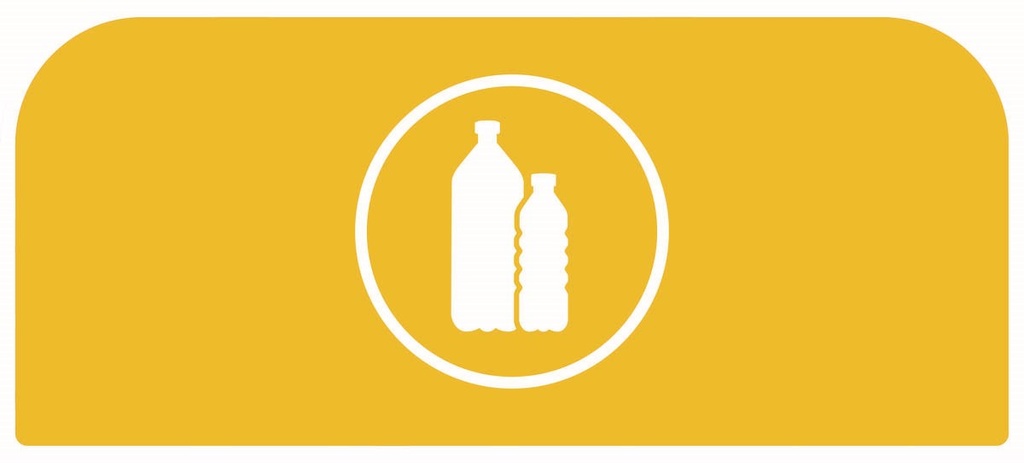 Pegatina Contenedor Acero Configure™ para Plástico de 57 L