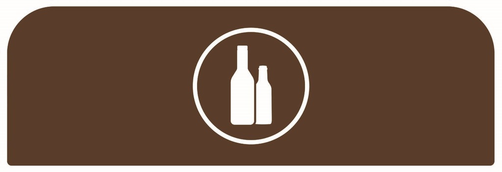 Pegatina Contenedor Acero Configure™ para Residuos Organicos de 87 L