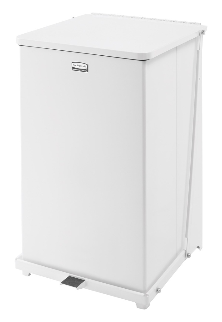Contenedor con Pedal DEFENDERS® 95 L Blanco