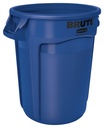 Contenedor con Ventilación BRUTE® 121 L Azul