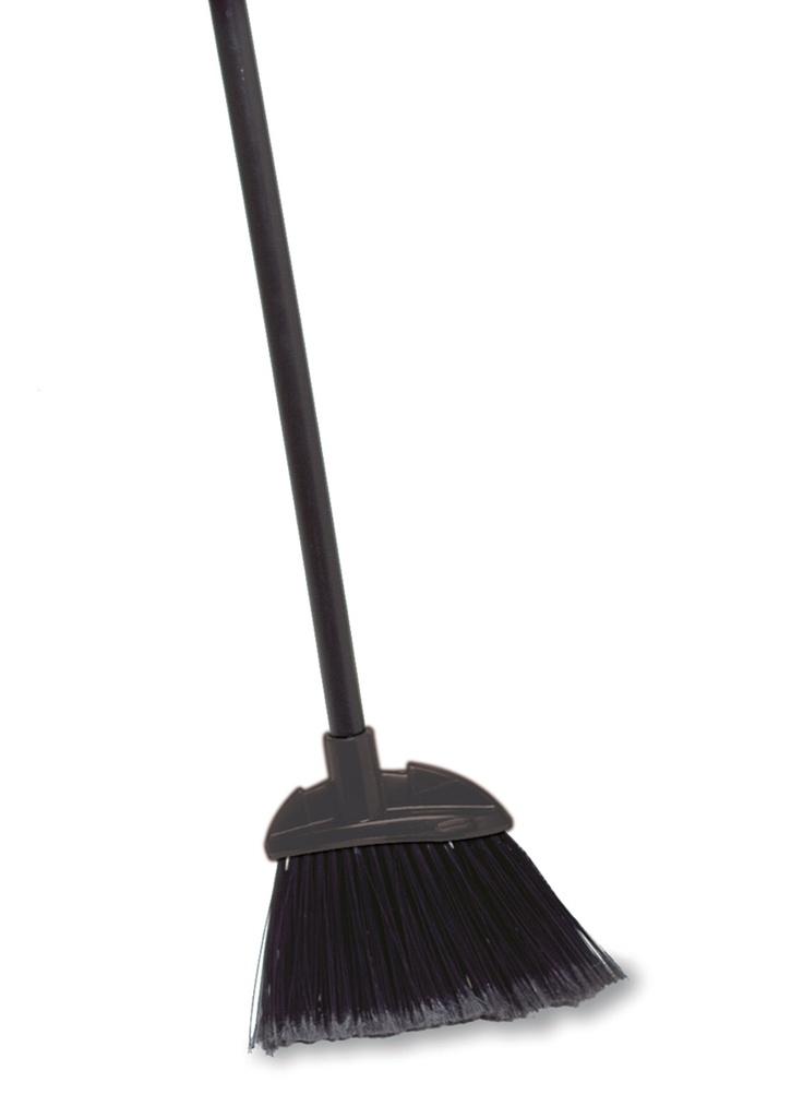 Escoba Lobby Executive Series™, Mango de Vinilo, Negro