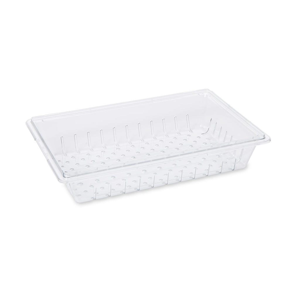 Recipiente para Alimentos con Colador Transparente