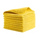 Paños de Microfibra Reciclada HYGEN™ R-40, 30,5 X 30,5 Cm, Amarillo, Paquete de 24