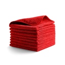 Paños de Microfibra Reciclada HYGEN™ R-40, 30,5 X 30,5 Cm, Rojo, Paquete de 24
