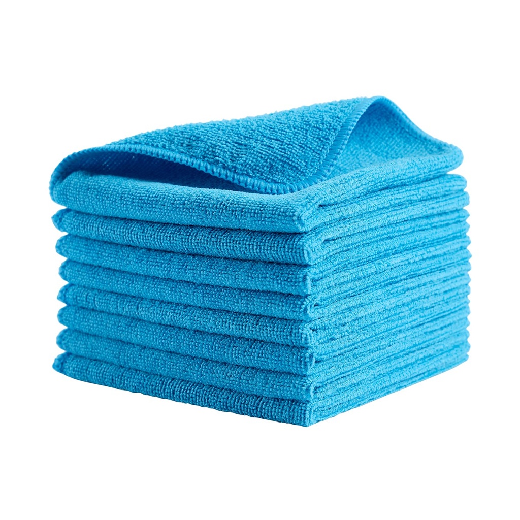 Paños de Microfibra Reciclada HYGEN™ R-40, 30,5 X 30,5 Cm, Azul, Paquete de 24