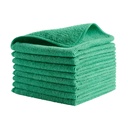 Paños de Microfibra Reciclada HYGEN™ R-40, 40,6 X 40,6 Cm, Verde, Paquete de 24
