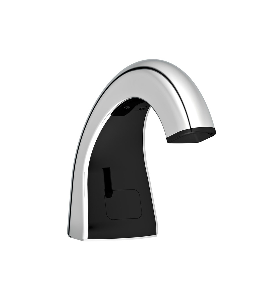 Dispensador de Loción ONESHOT® – Cromo Pulido/negro