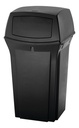 Contenedor RANGER® con 2 Puertas 170 L Negro