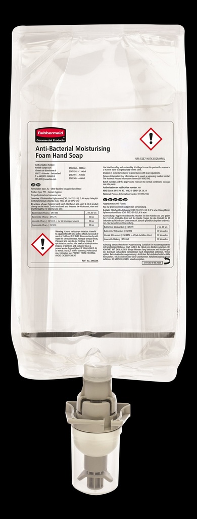 Recarga de Autofoam – Jabón Antibacteriano Enriched Foam