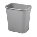 Papelera Rectangular Mediana 26,5 L Gris