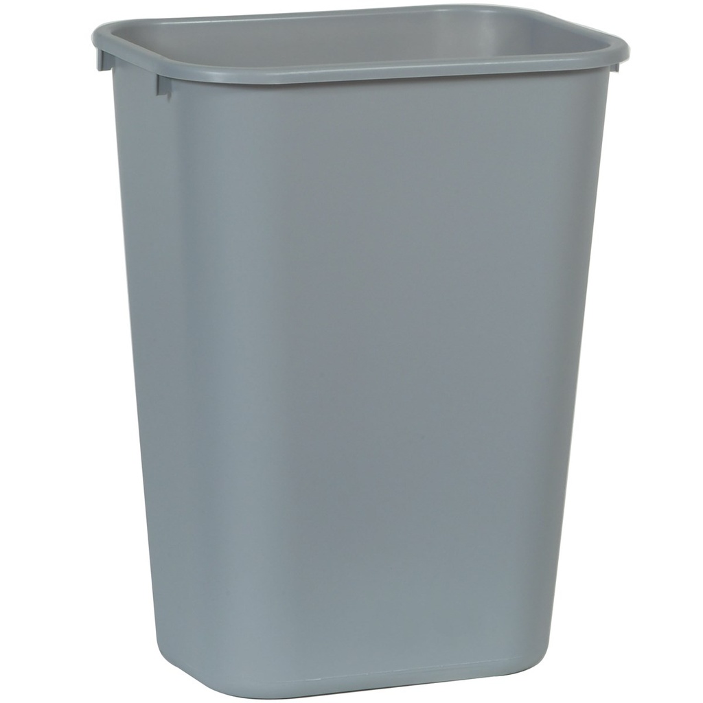 Papelera Rectangular Grande 38,8 L Gris