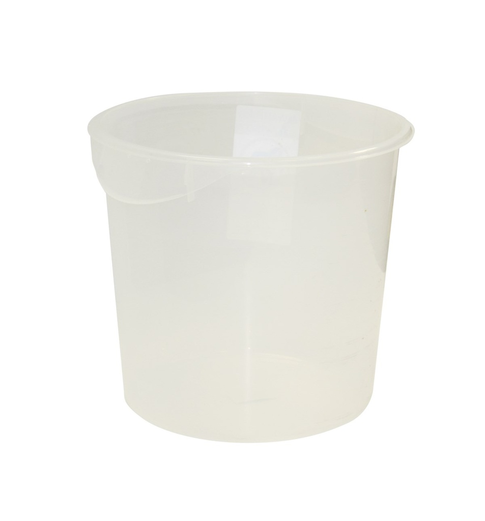 Recipiente de Almacenaje Redondo Transparente 17,03 L