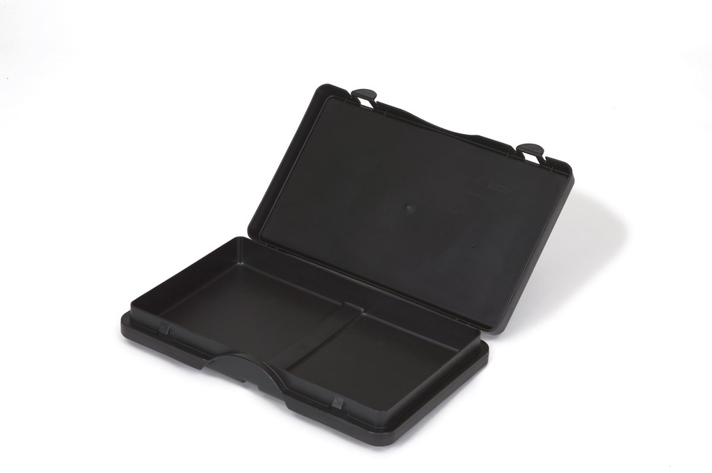 Tapa de Residuos con Almacenaje Executive para Carros de Limpieza de Gran Capacidad, Negra