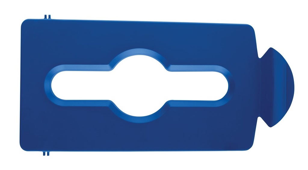 Tapa de Punto de Reciclaje Mixto Slim JIM® Azul