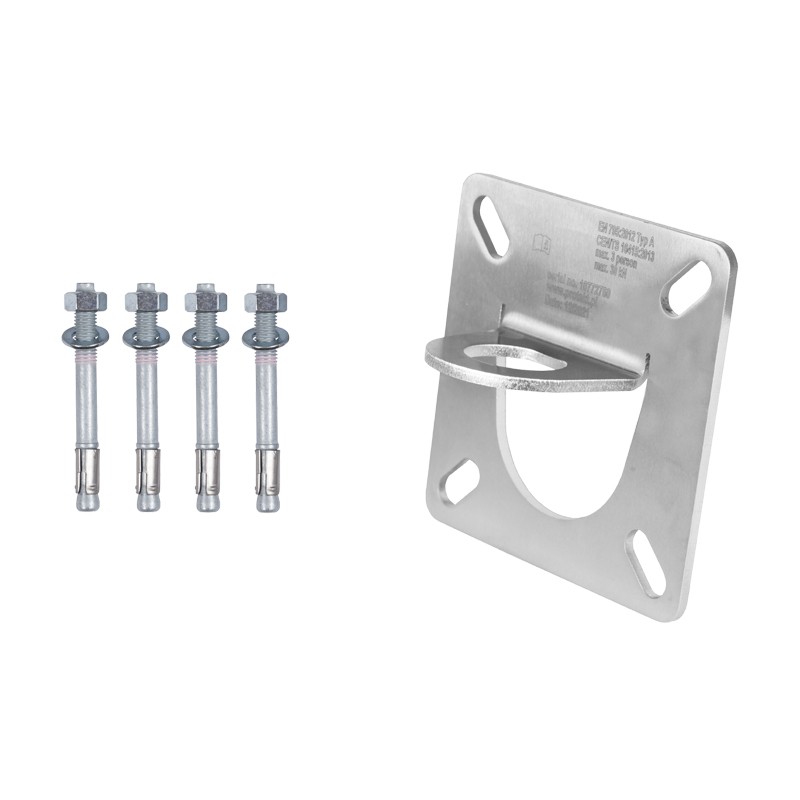 Set de Anclaje Placa Acero 3 Pax para Hormigón con Tornillos