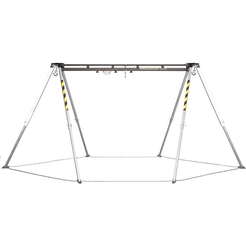 Tripode Araña, C/riel 230cm y Tripode, Apto 2 Personas 6 Patas