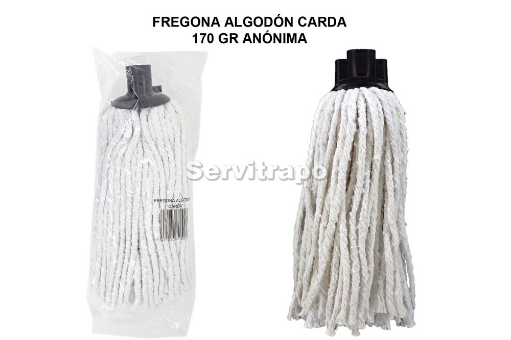 Fregona Algodón Blanco Carda
