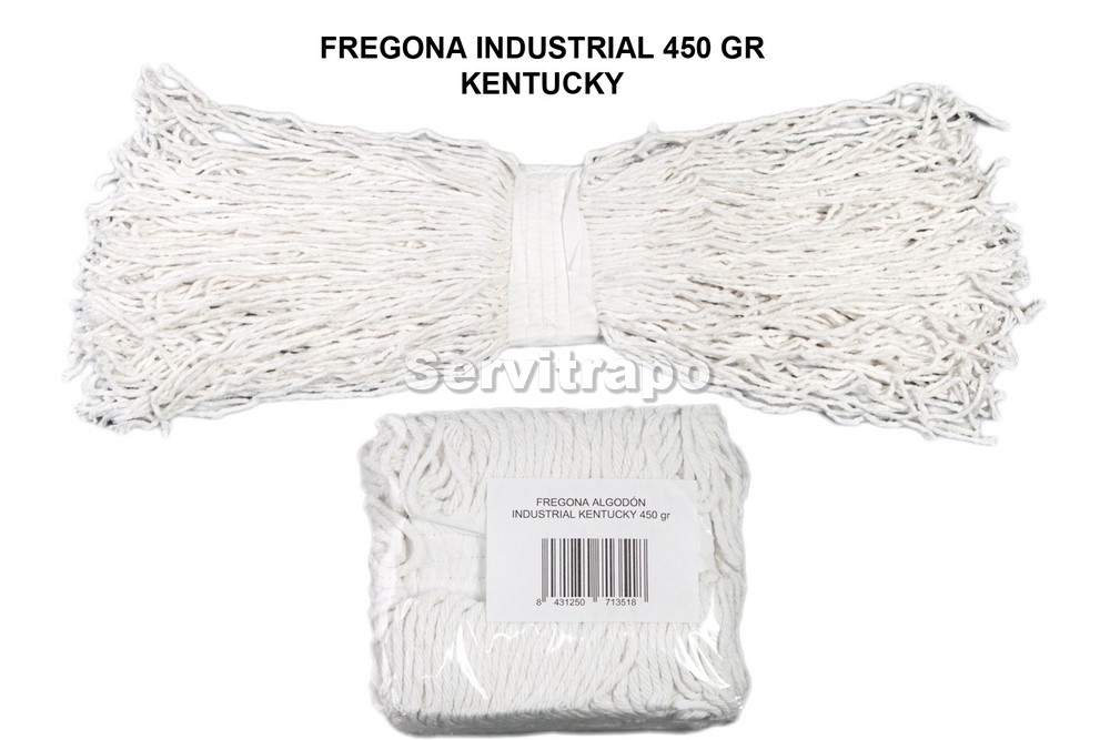 Fregona Algodón Industrial Kentucky 450gr