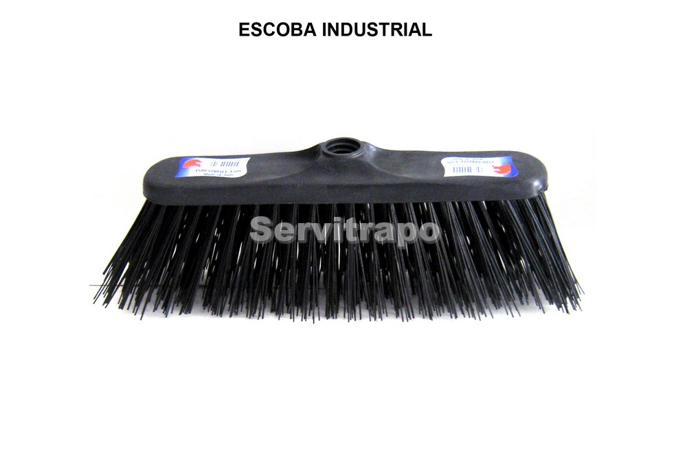 Escoba Moqueta / Industrial (Pelo Duro)