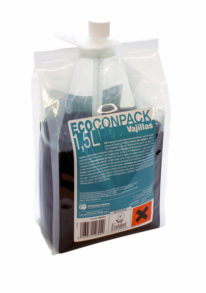 Lavado manual de vajilla ECOCONPACK
