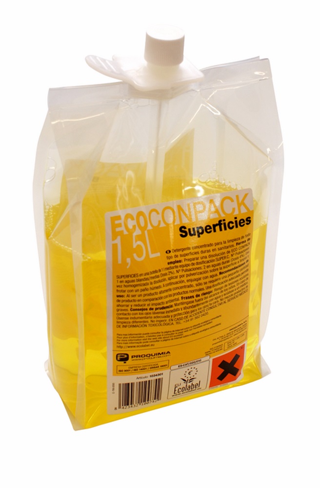 Limpieza de superficies y baños ECOCONPACK SUPERFICIES