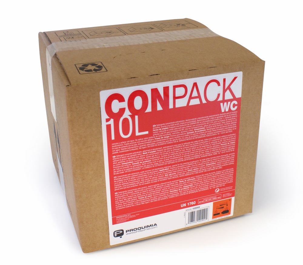 Desincrustantes de superficies y baños CONPACK WC