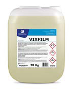 VIXFILM Detergente alcalino concentrado de elevada permanencia sobre la superficie gracias a su tecnología film