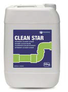 CLEAN STAR Detergente alcalino-clorado concentrado