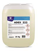 ADEX 222 Detergente neutro  para el lavado de latas de conserva