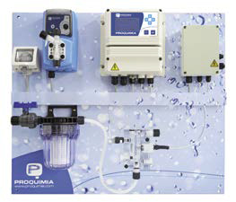 CLORIMATIC ALJIBE CLORO es un equipo de dosificación y control