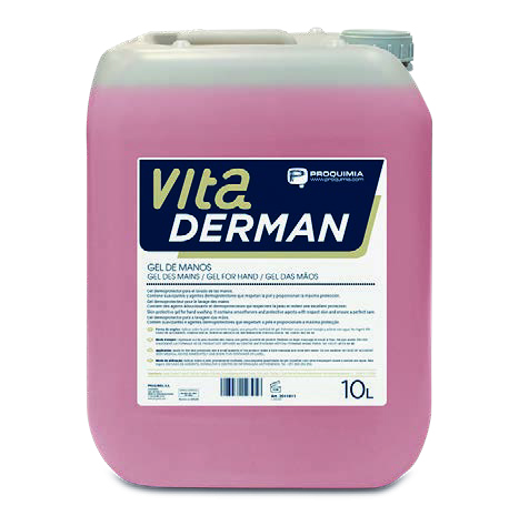 Jabón enérgico para manos muy sucias Vita Derman 10L 