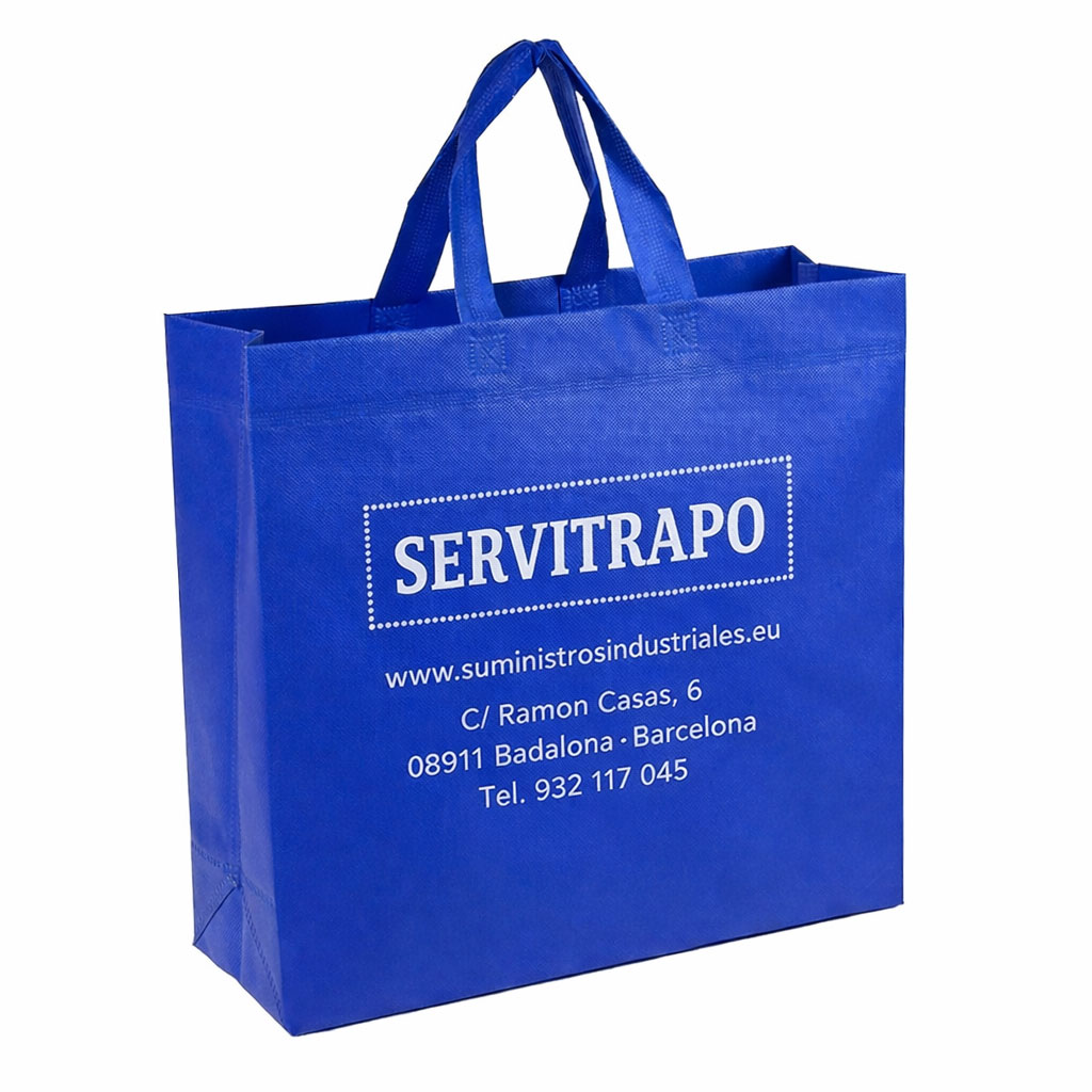 Bolsas TST / Termoselladas 40cm x 35cm x 12cm. Asa Corta o Larga. Gramaje 100gr.